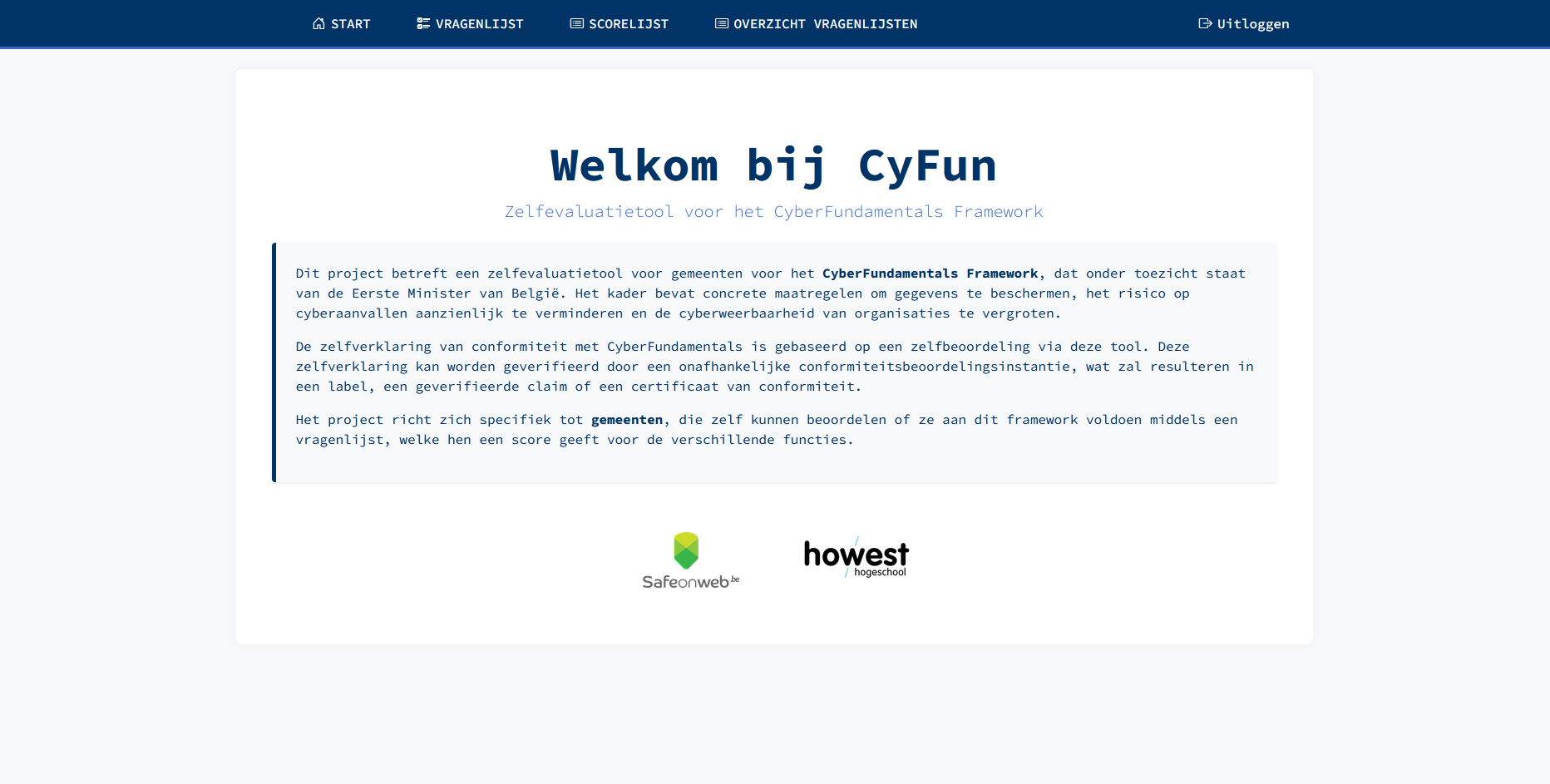 User overview